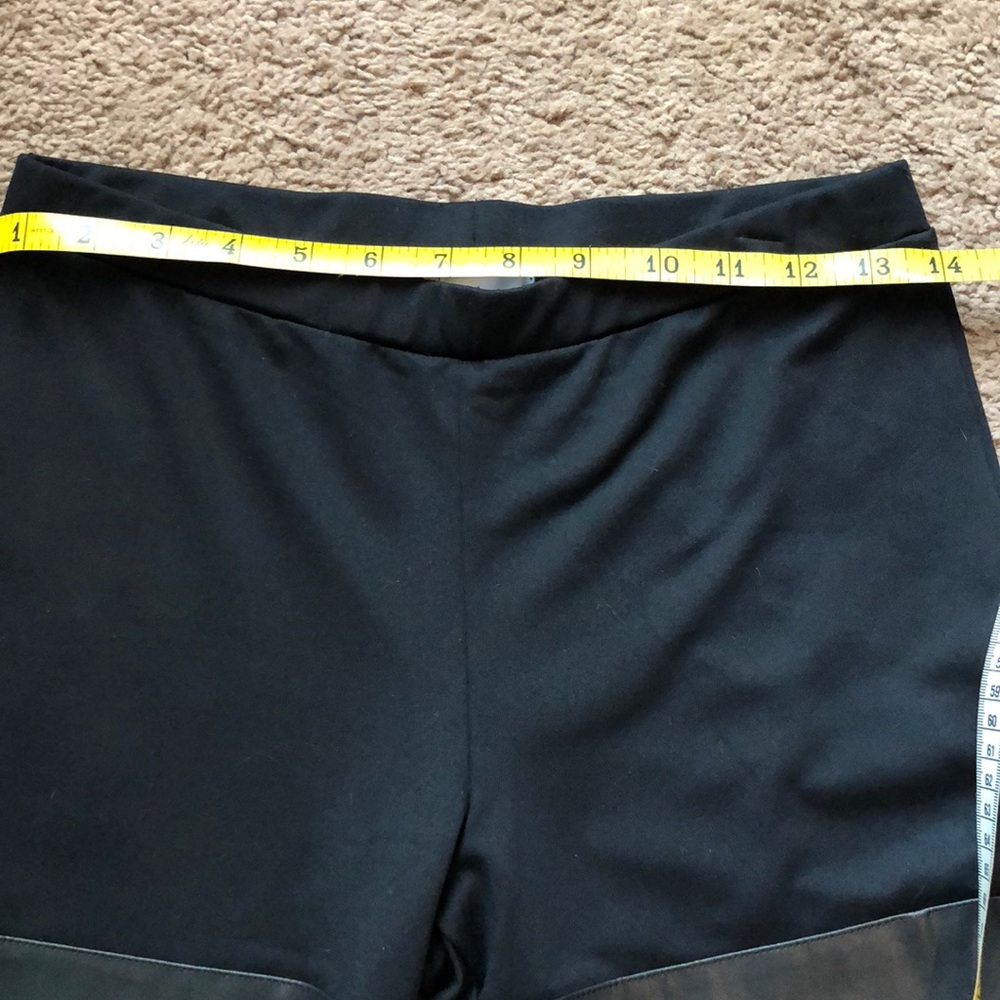 NEW Leith Faux Leather Black Leggings Sz Small - Picture 7 of 7
